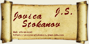 Jovica Stokanov vizit kartica